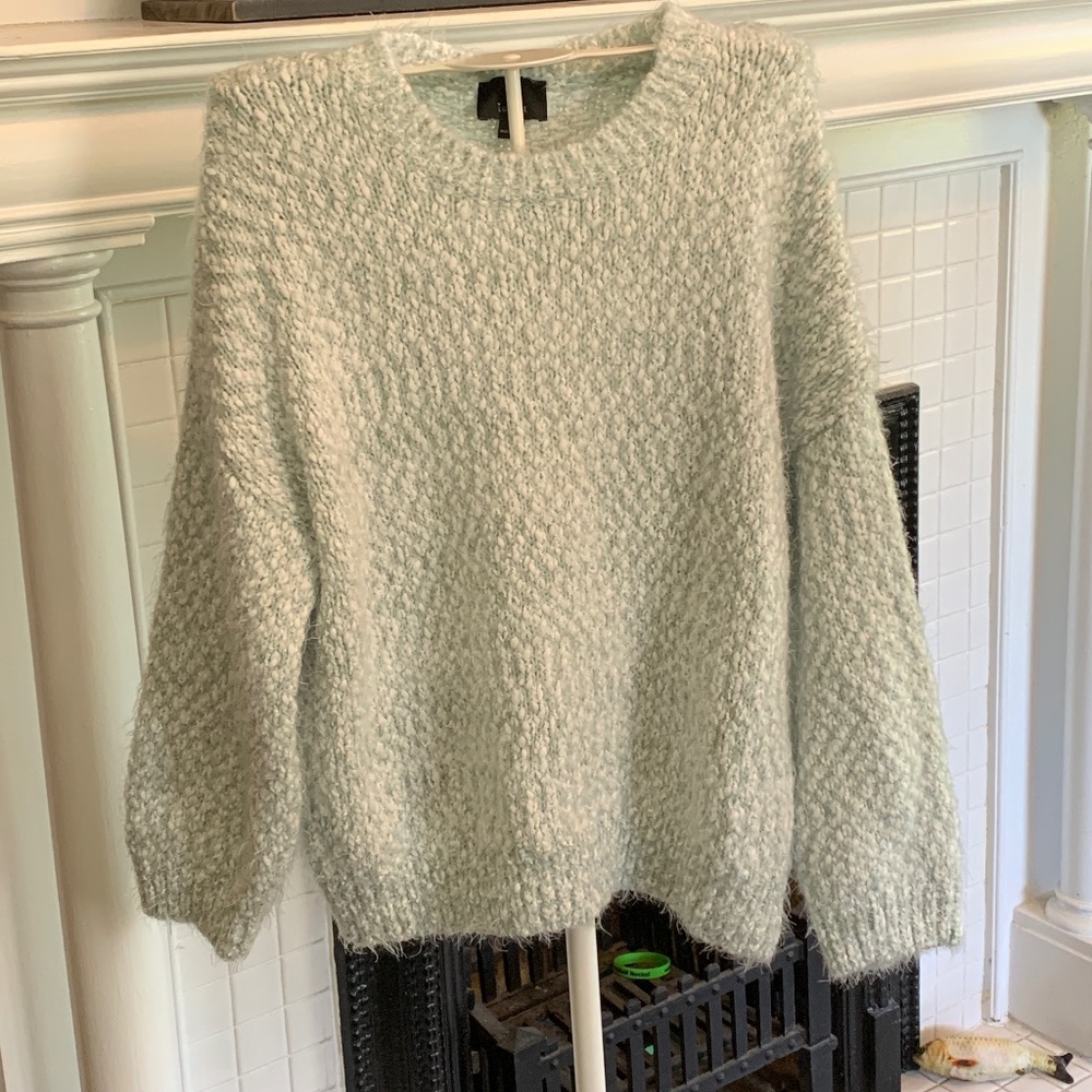 Lumiere for Anthropologie fuzzy sweater . Worn a few times